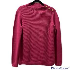 TALBOTS Pink Sweater Size XS